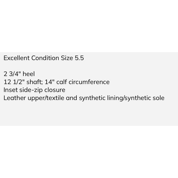 GUESS Boots Womens Size 5.5M Black Suede GWSASHAN Western Knee High Heel - Picture 3 of 12